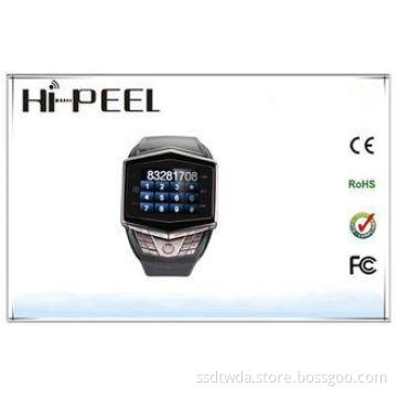 GSM Smart Wrist Watch Phone , 2G Wrist Cellphone Support Fl